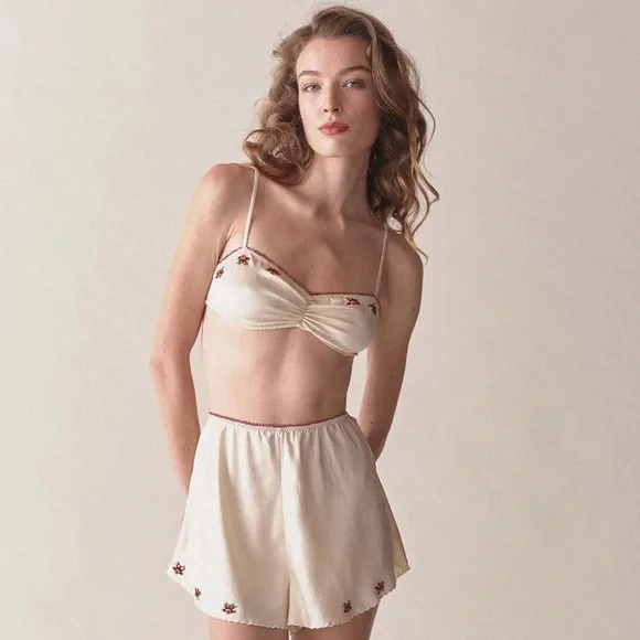 DOEN Silk Natasha Short XS - Picture 2 of 8